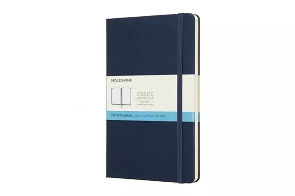 Een Moleskine Dotted Hard Cover Notebook Pocket Sapphire Blue koop je bij Moleskine.nl